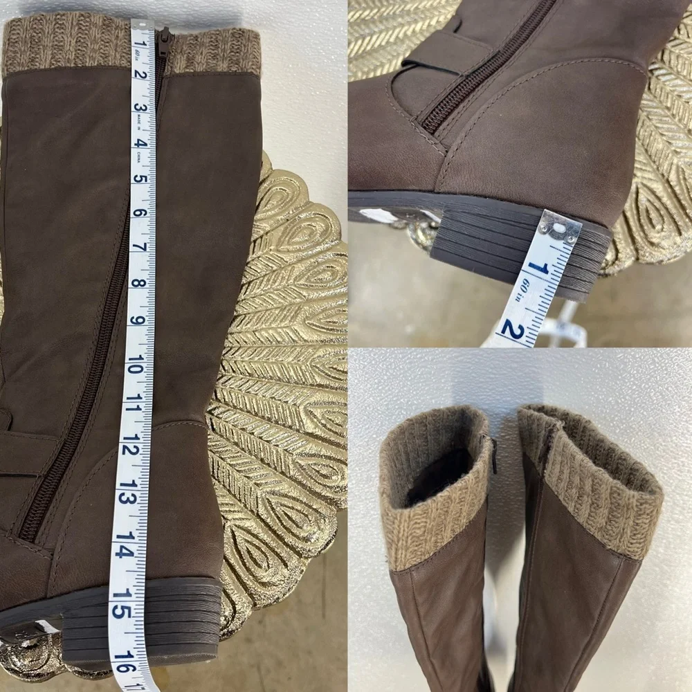Me Too Carmella Riding Boots – Brown, Size 6M 👢‎
